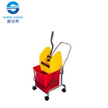 Down-Press Single Mop Wringer Trolley (B-044)